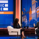 Democratic presidential candidate U.S. Sen. Cory Booker (D-N.J.) participates in the Black Economic Alliance Forum, taking questions from Soledad O’Brien, June 15, 2019, in Charleston, S.C.